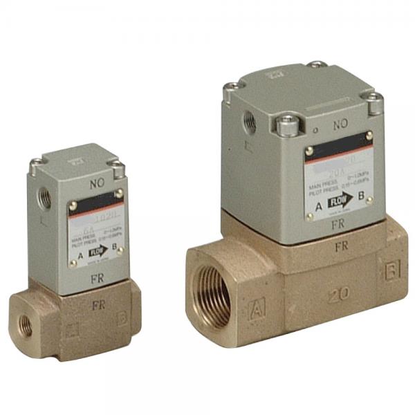 Клапаны с пневматическим управлением