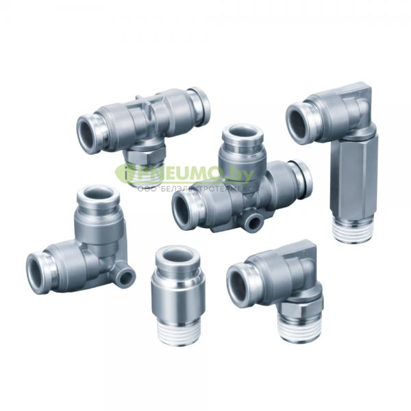 Фитинги из никелированной латуни