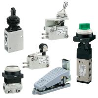 Пневмораспределители с ручным управлением